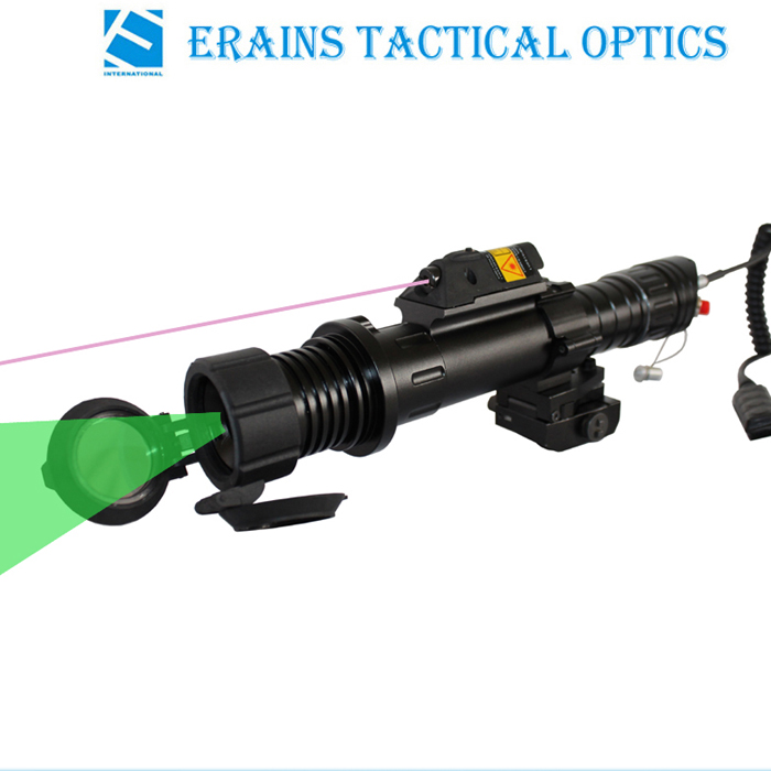 Subzero Zoomable 100mw Green Laser Designator with 5mw IR Laser Sight Combo