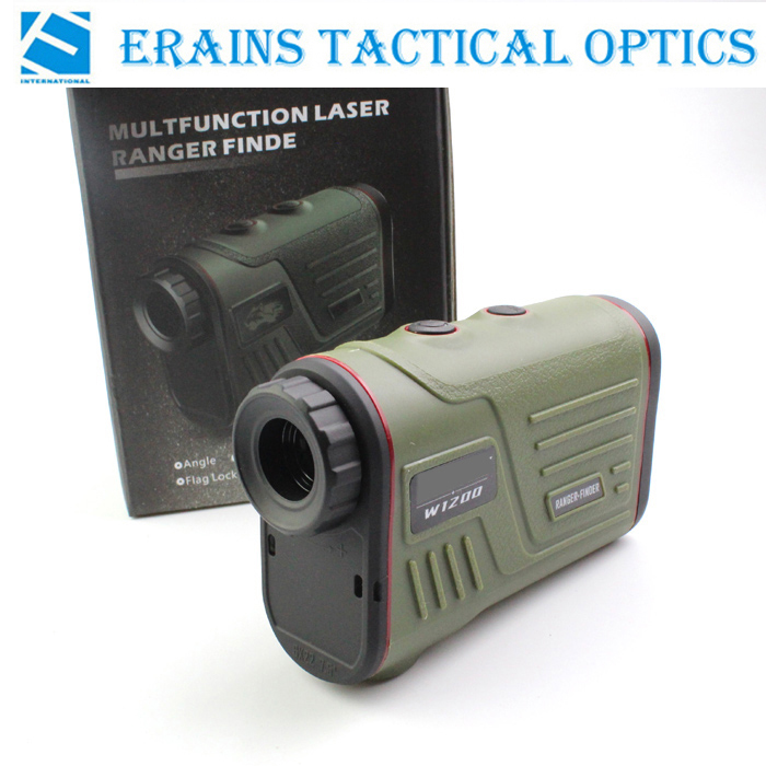 Erains TAC Optics W1200S Handheld 6x22 1200m Long Distance Laser Golf Range finder RANGE SPEED Measurement