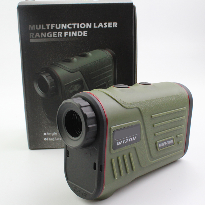 Erains TAC Optics W1200S Handheld 6x22 1200m Long Distance Laser Golf Range finder RANGE SPEED Measurement