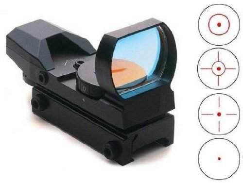 Tactical Reflex Sight and Reflex Scope with 4 variable red dot reticles (1X22X33)
