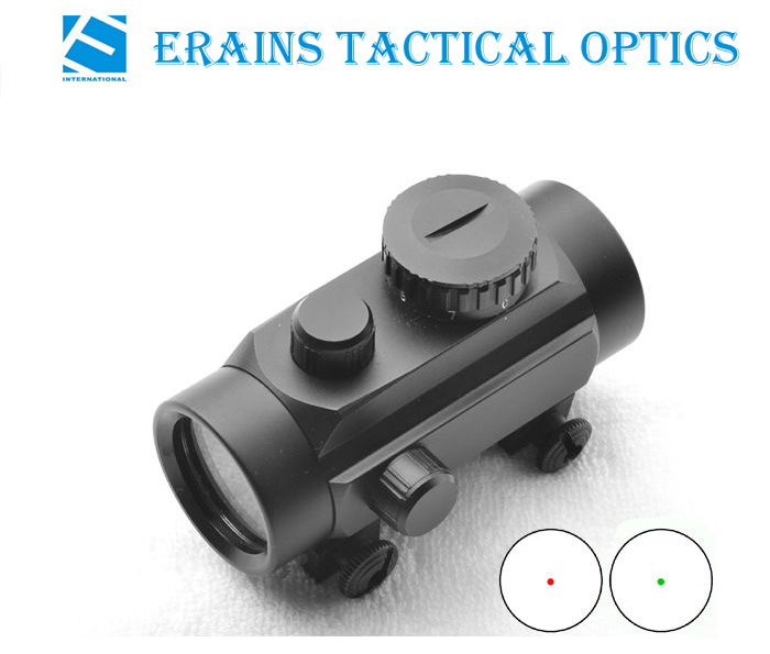 Erains Tactical Optics DC Dual-Color 1x30 Red Green Dot Sight Riflescope