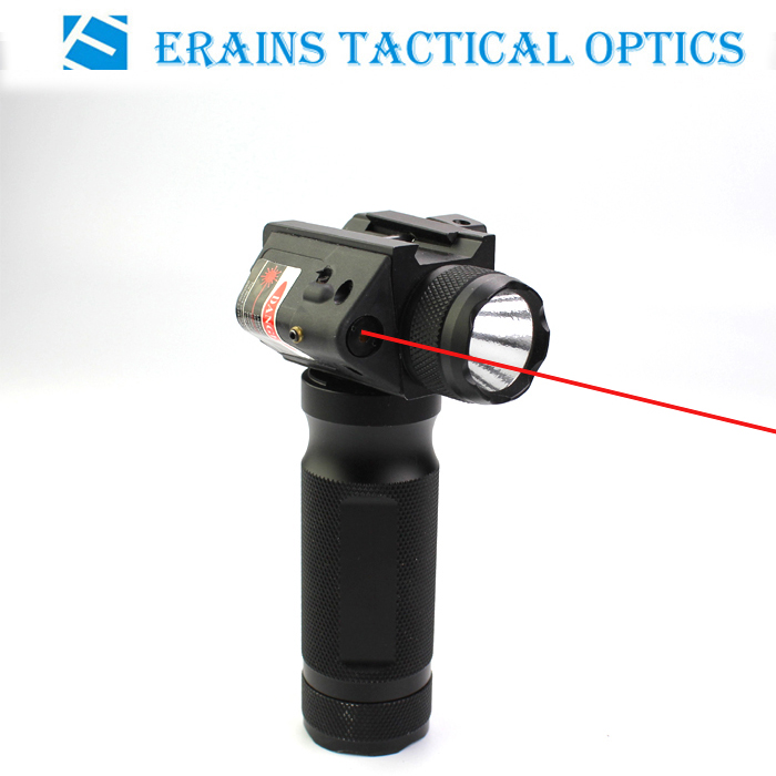 New Tactical Handgrip Red Laser Flashlight with Q5 250 Lumens LED Light