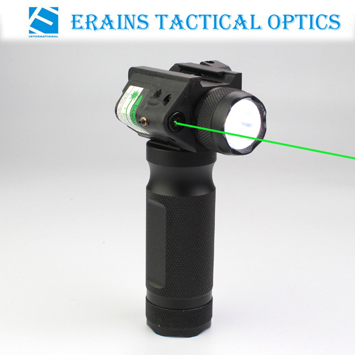New Tactical Handgrip Green Laser Flashlight with Q5 250 Lumens LED Light Torch