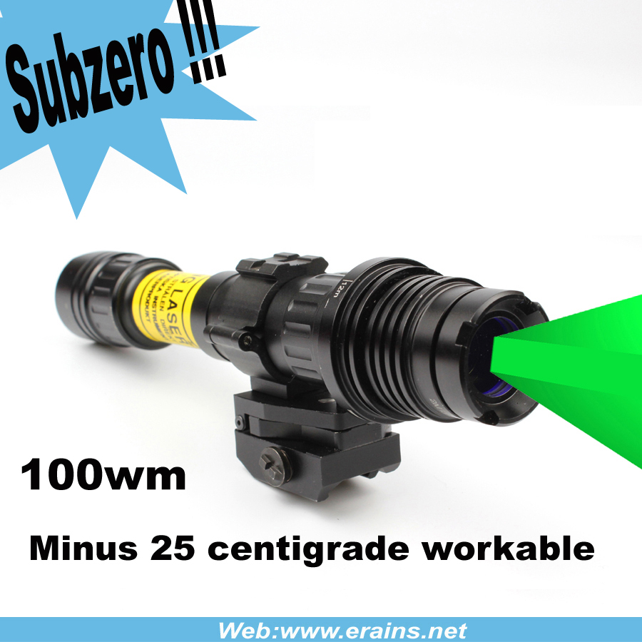 Suzero Zoomable Professional Long Distance nigh vision riflescope solution of 100mw Green Laser Designator (ES-LS-KS300)