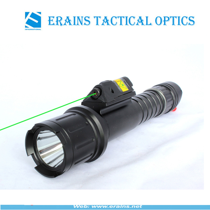 actical Quick Start Green Laser Sight and Strobe 500 Lumens CREE T6 LED Flashlight Combo