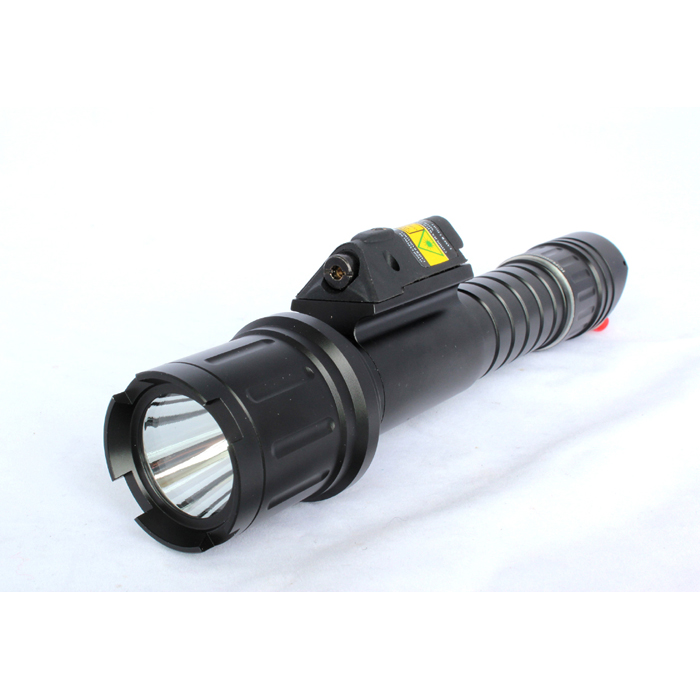 actical Quick Start Green Laser Sight and Strobe 500 Lumens CREE T6 LED Flashlight Combo