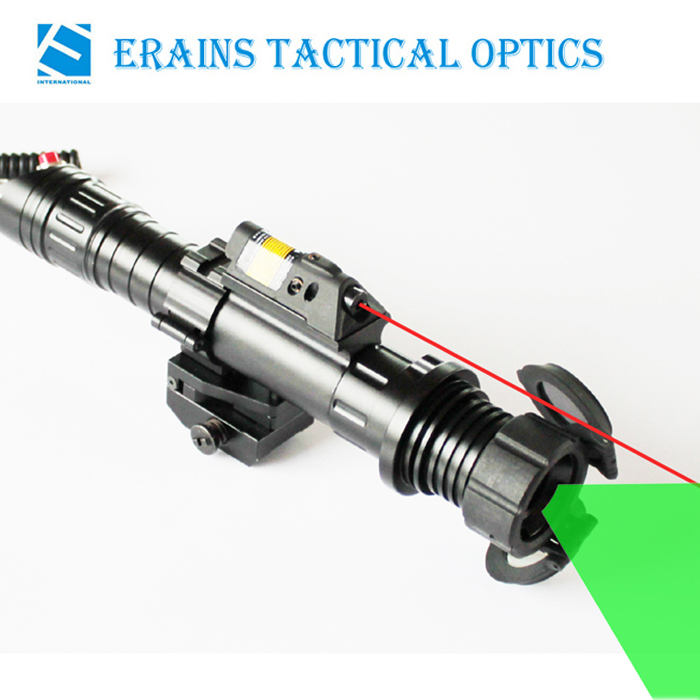 Subzero Zoomable 50mw Green Laser Designator with 5mw Red Laser Sight Combo