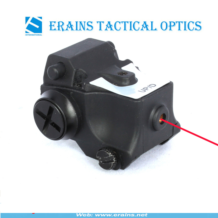 Super Compact Tactical Red Laser Sight and Strobe 80 Lumens CREE Q5 LED Light Combo (FDA certified)