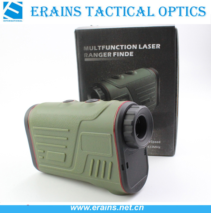 Erains TAC Optics Handheld W600A Hunting 6x22 600m Long Distance Laser Golf Rangefinder RANGE SPEED HEIGHT ANGLE Measurements