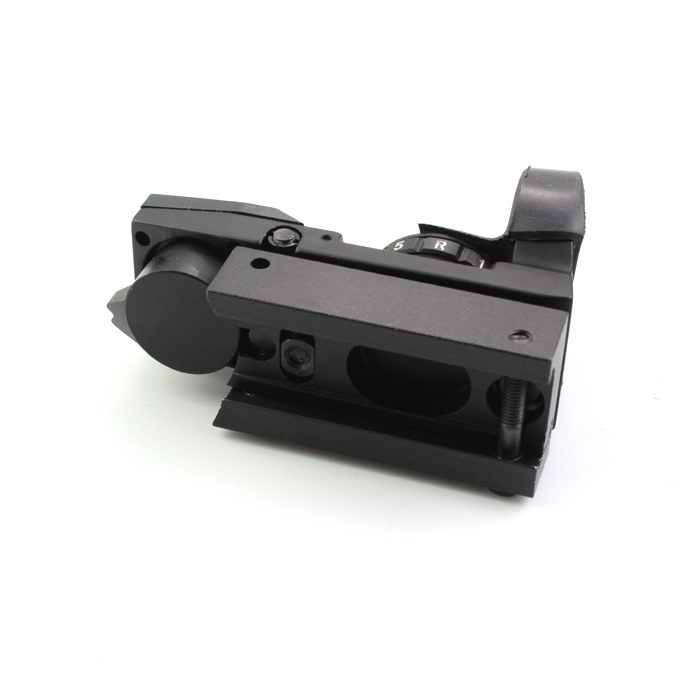 Erains Tactical Optics Combat Military 1x24x33 Multi Reticle Reflexible Sight Red Dot Scope with Weaver-Picatinny