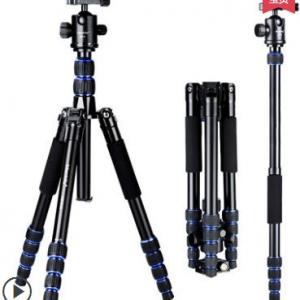 ES-OS-5310 2019 New Advanced 5 Leg Sections Aluminium Alloy Camera Camera Tripod