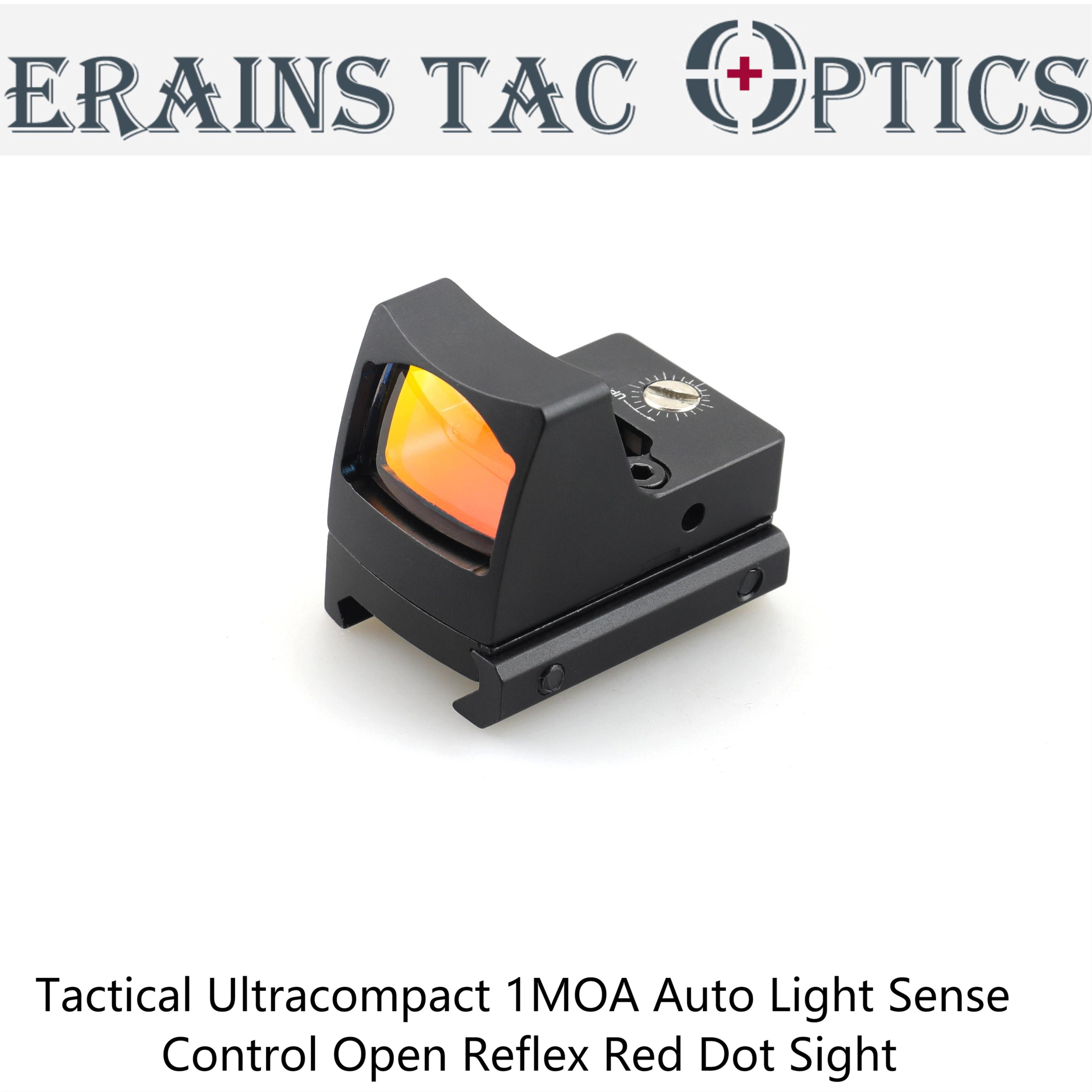 ES-RD-1580 The ultracompact tactical 1moa auto light sense control open reflex red dot sight
