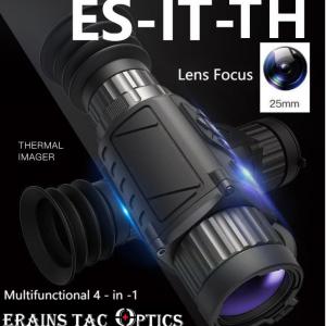 ES-TI-TH-25-FL Latest Perfect Ultra Compact Multifunctional Hunting HD Thermal Imaging Sight with 3-in-1 Thermal Rifle Scope Monocular Searcher Ffp Lens Scope